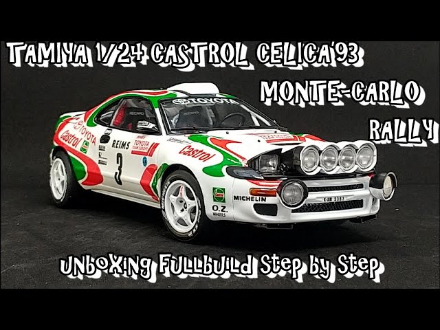 Scale Car Plastic Model TAMIYA 1/24 CASTROL CELICA '93 MONTE-CARLO