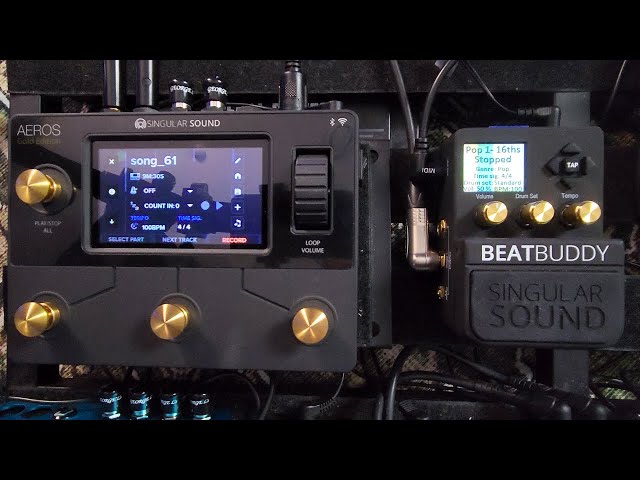 How To MIDI Sync the BeatBuddy & Aeros Loop Studio - YouTube