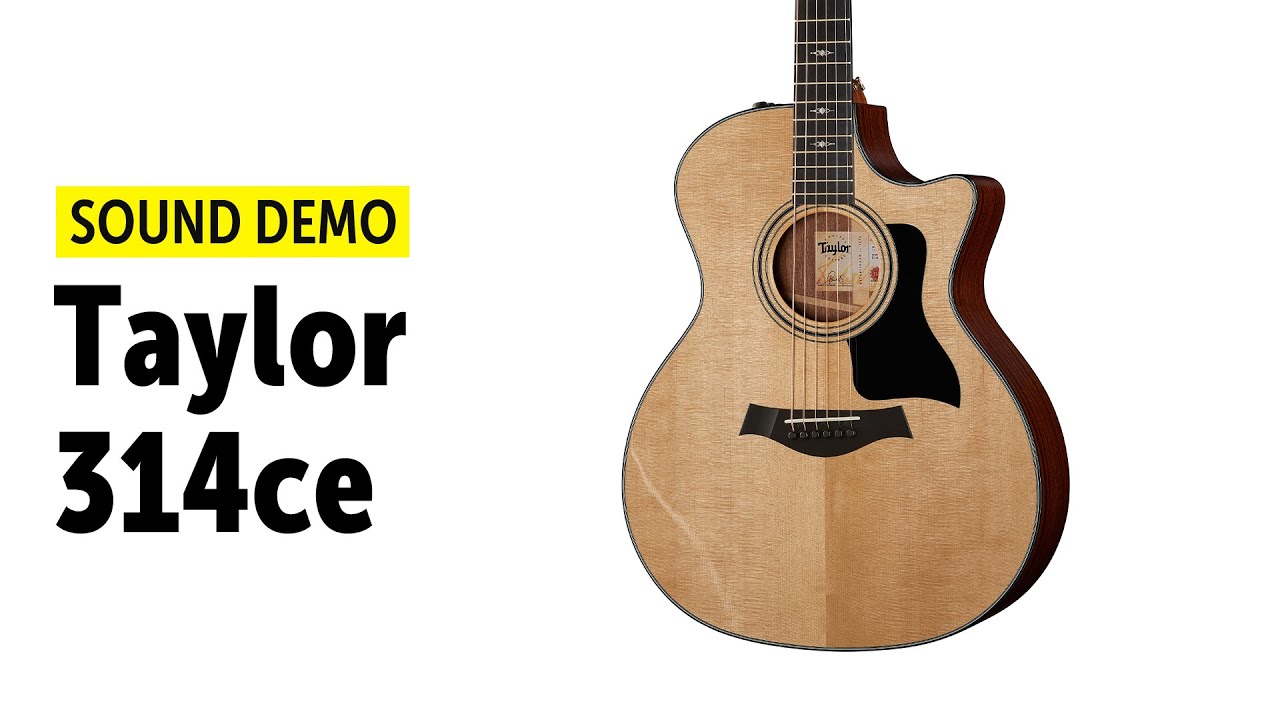 Taylor 2008年製 314CE Taylor 314ce Acoustic Electric Guitar with Case