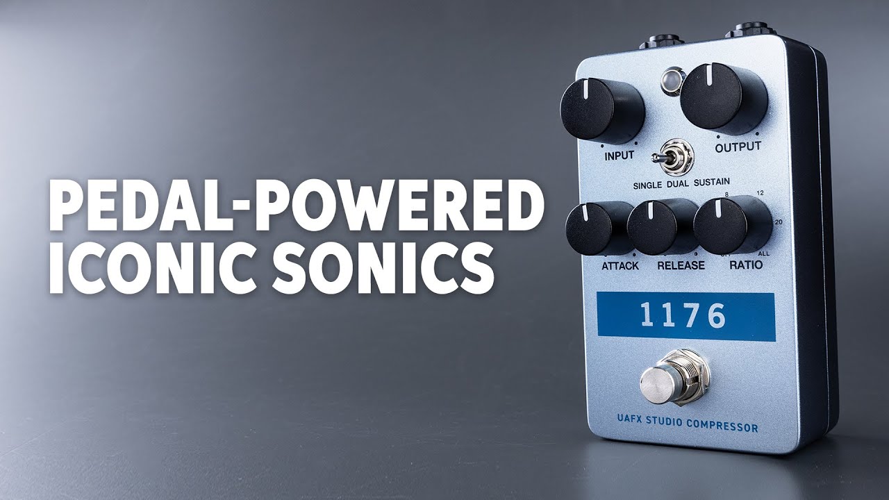 UAFX 1176 Studio Compressor Pedal: Triple-threat, Classic