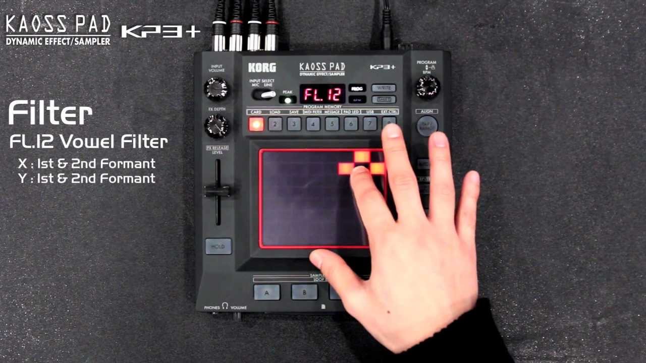 Features | KAOSS PAD KP3+ - Dynamic Effect/Sampler | KORG (USA)
