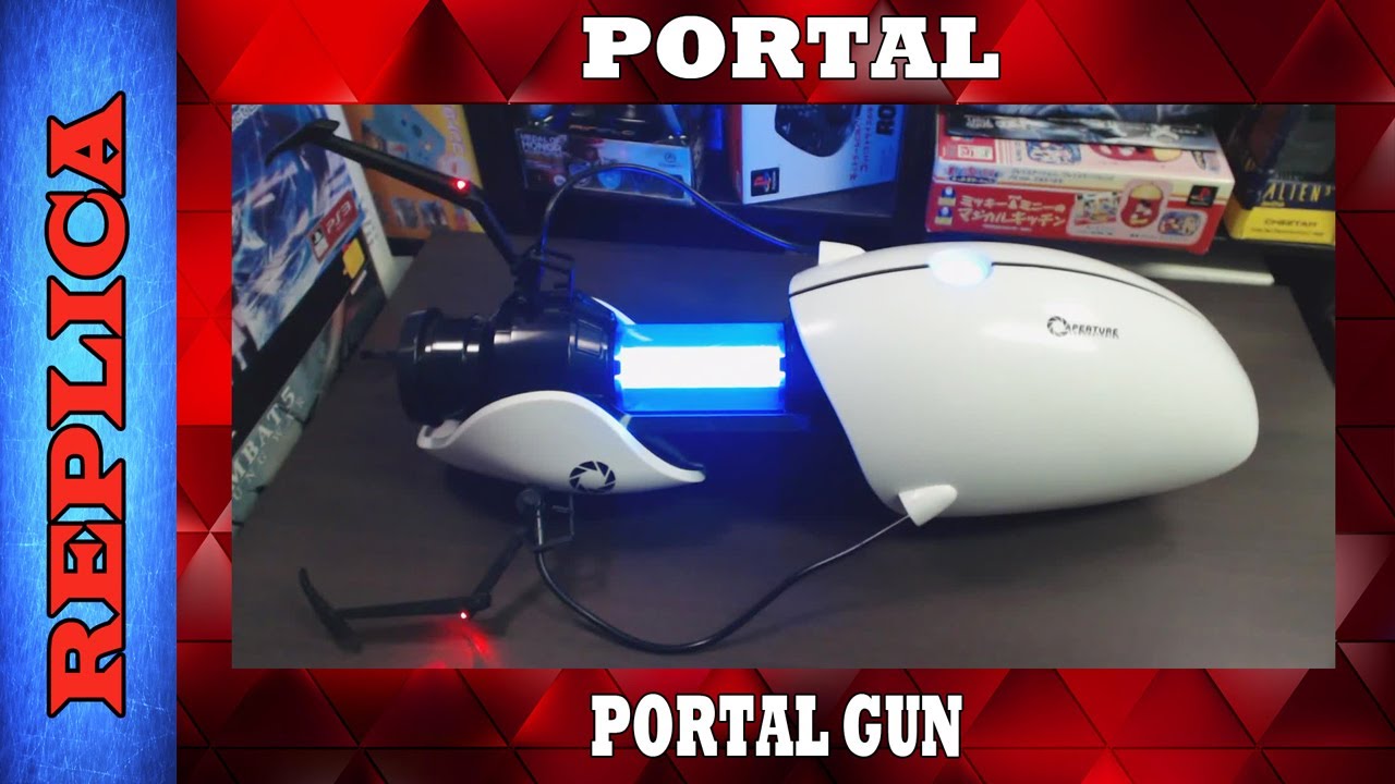 Portal Gun Replica - Original Chell's Version - Aperture Handheld