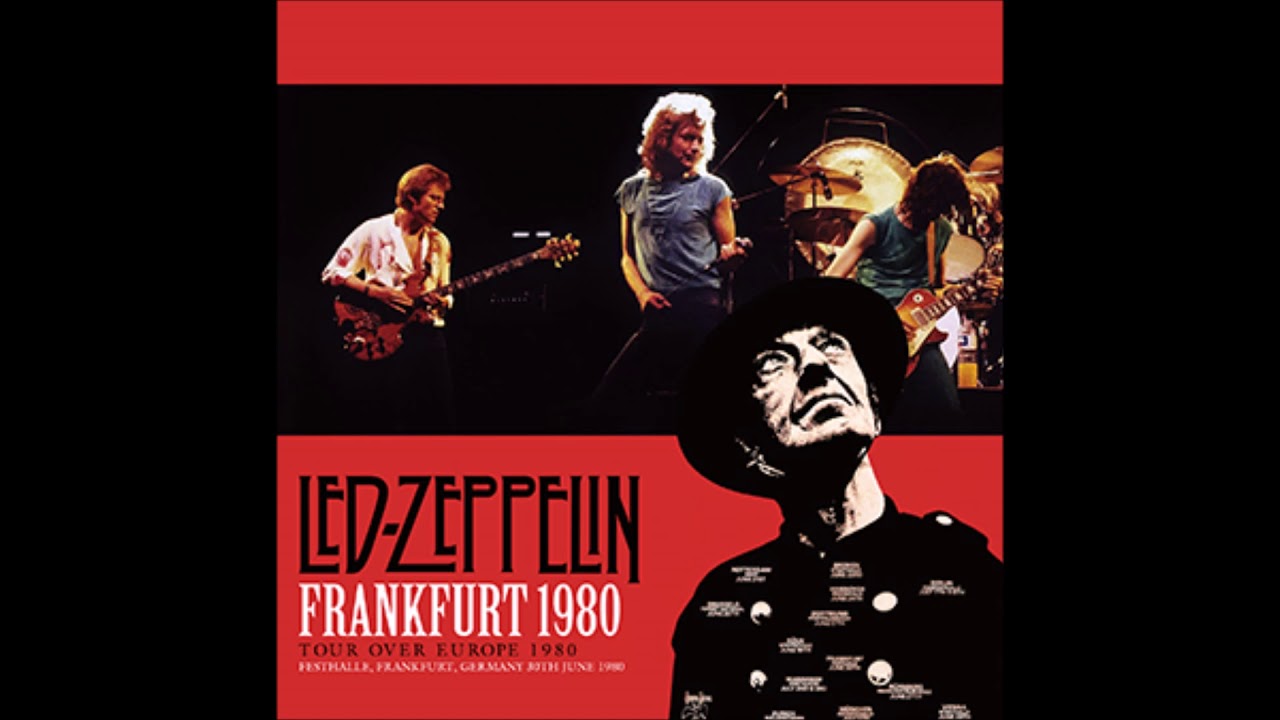 レッド•ツェッペリン 1980年コンサートチケット額装 【公式通販】