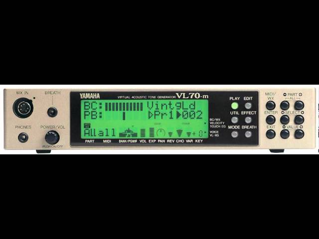 Yamaha VL70-M Demonstration - YouTube