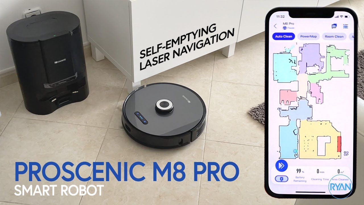 Proscenic M8 Pro SMART ROBOT VACUUM CLEANER Review - You need one