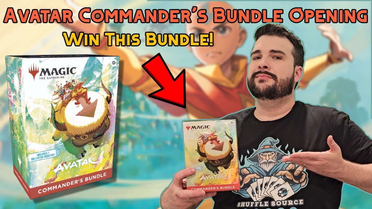 MTG Avatar: The Last Airbender Commander's Bundle Opening! Is this