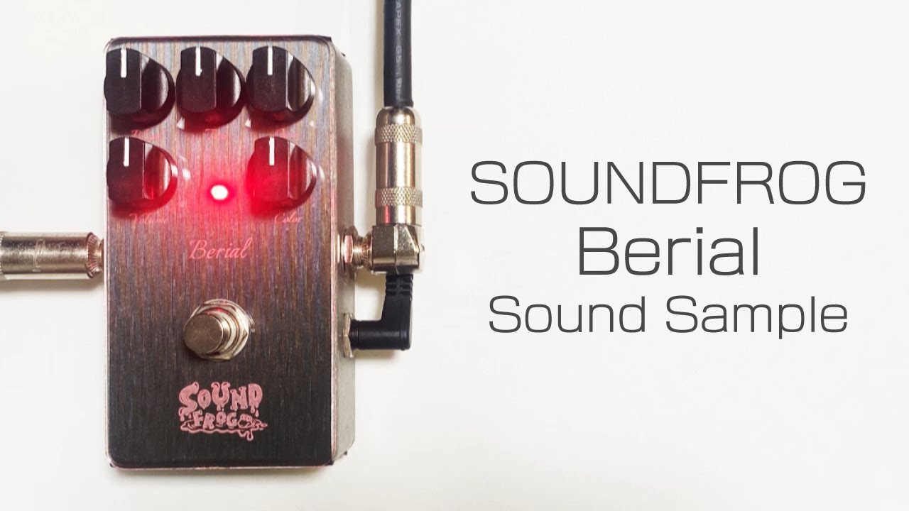 SOUNDFROG Berial ／サウンドフロッグ ベリアル LED：Red SOUND FROG