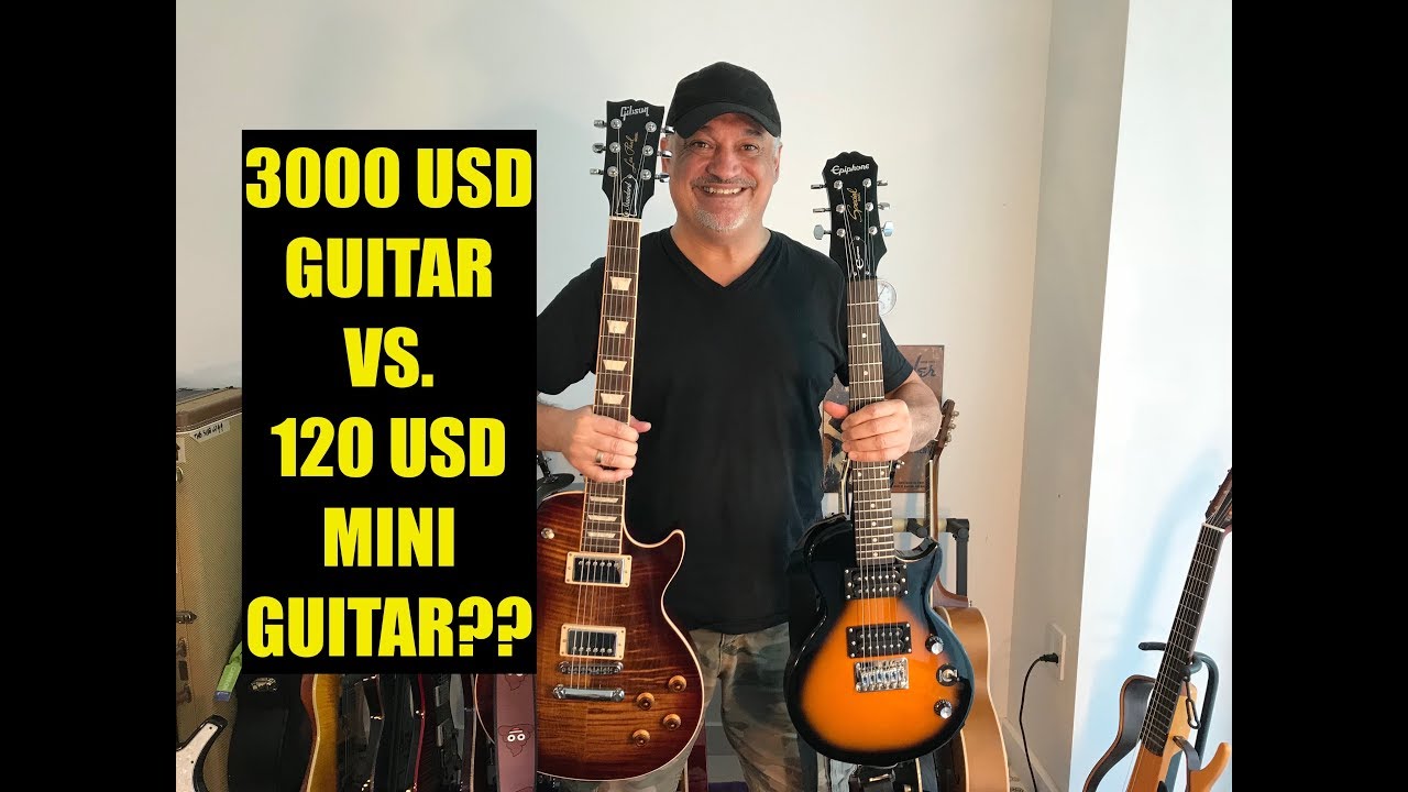 Cheap Vs. Expensive Guitar? Chinese Epiphone Mini Les Paul Express