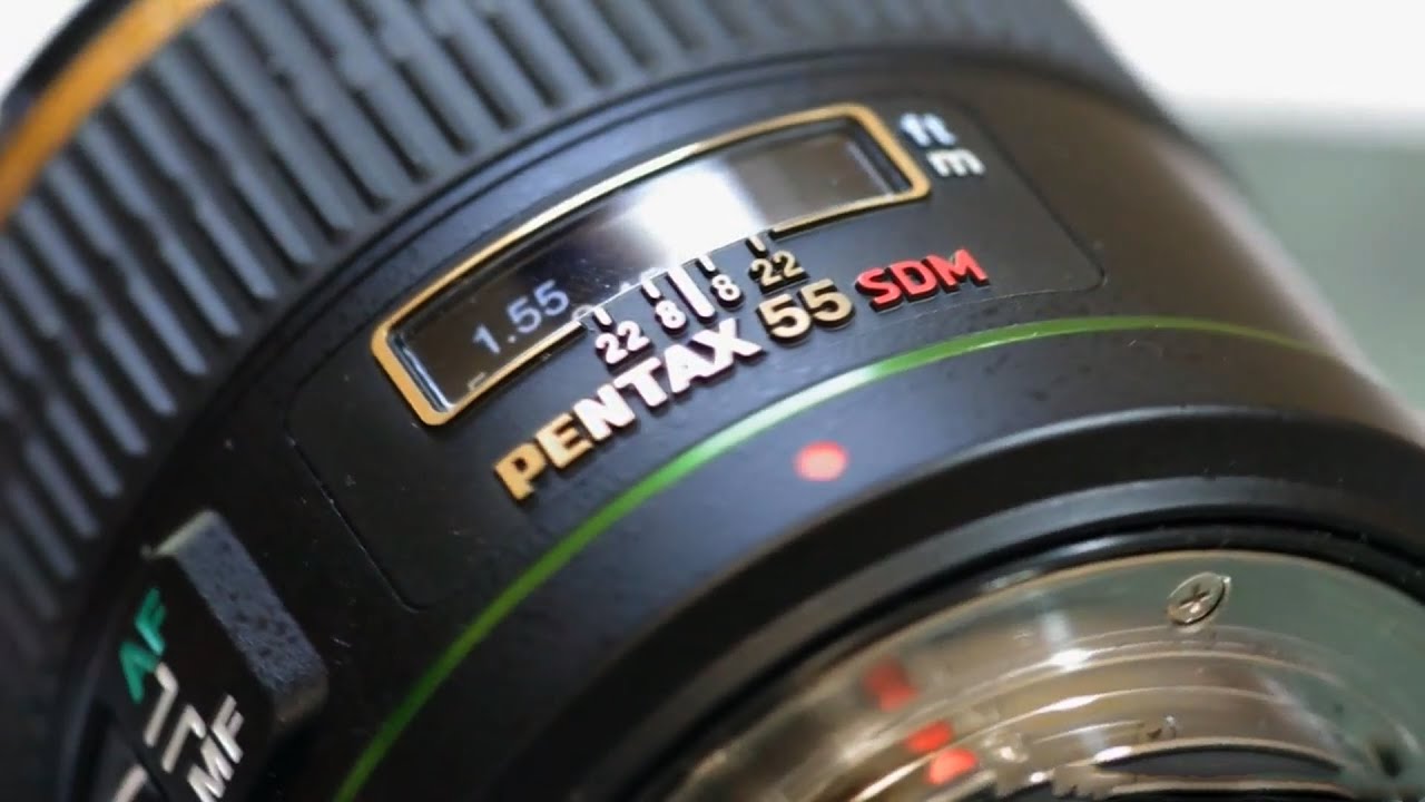 Detail View: Pentax DA* 55mm f1.4 Lens Close-up - YouTube