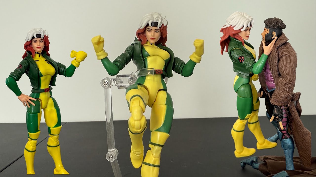 X-men 97 ROGUE Marvel Legends Review | Hasbro - YouTube