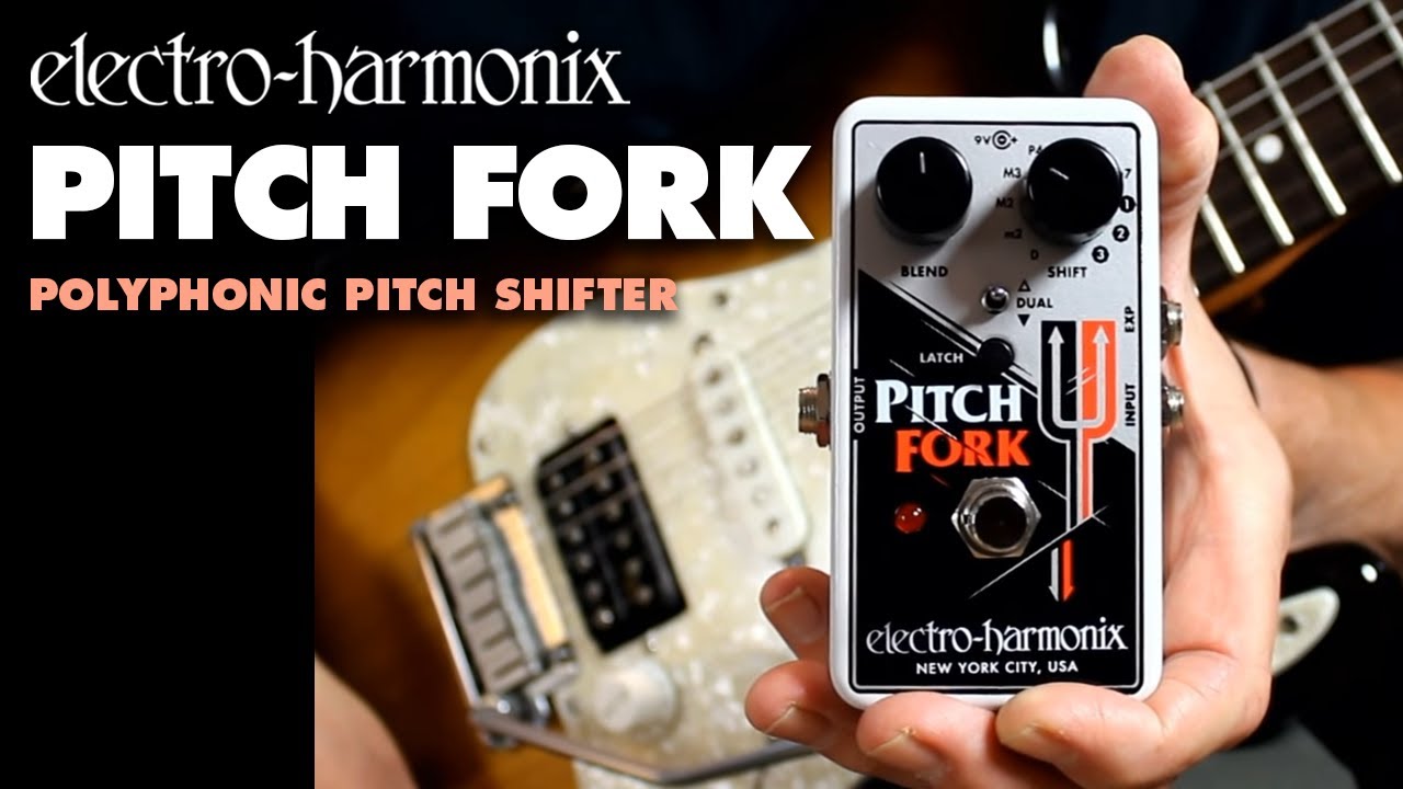 Electro-Harmonix Pitch Fork Polyphonic Pitch Shifter Pedal (Demo