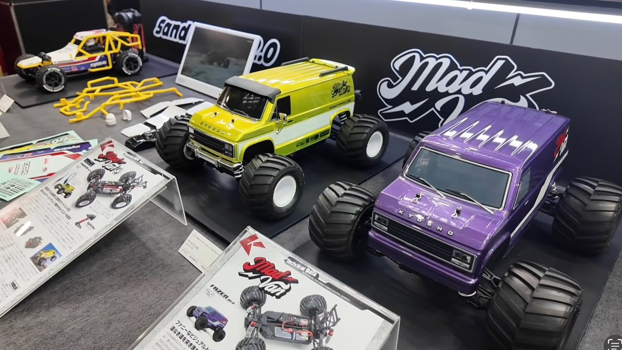 京商マッドバン・サンドマスター 静岡ホビーショー2024 - YouTube