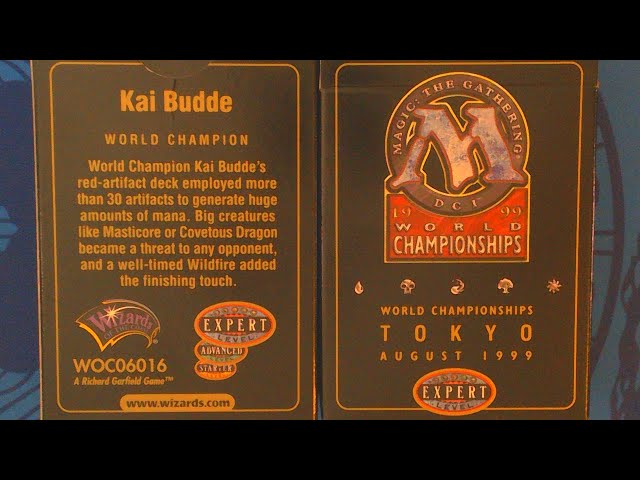 1999 World MTG World Championships Kai Budde Championships Kai