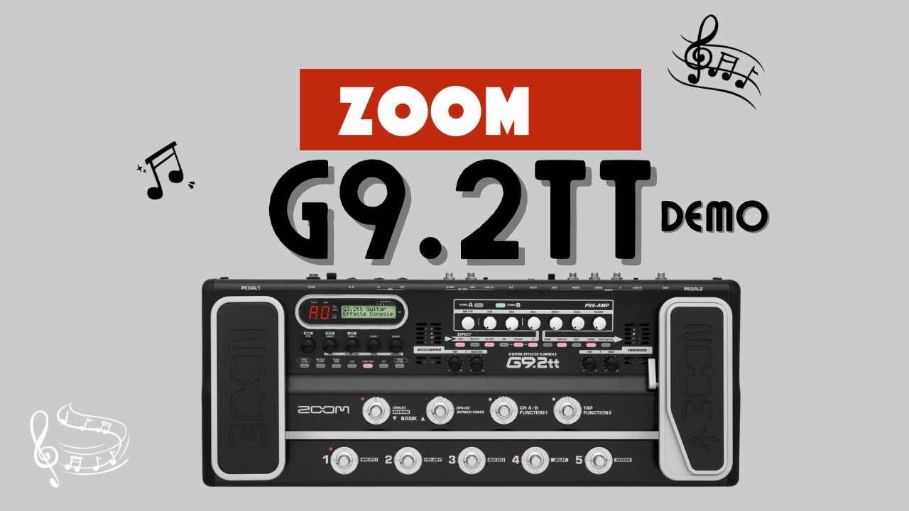 ZOOM ギターエフェクツコンソールG9.2tt ☆Zoom ギター用マルチ