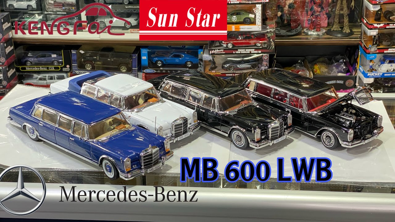 1:18 Mercedes-Benz S600/ 600 Pullman LWB W100 | Kengfai | SunStar