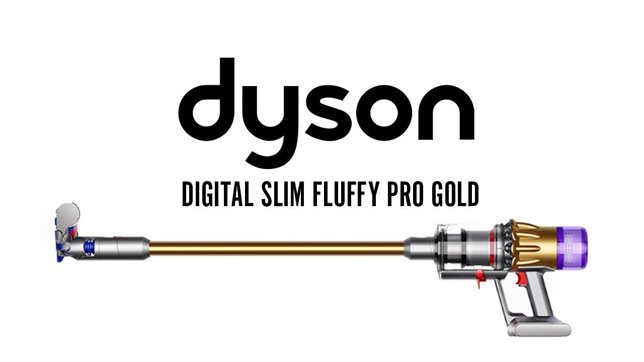 Dyson Digital Slim Fluffy Pro Gold - Unboxing and installation