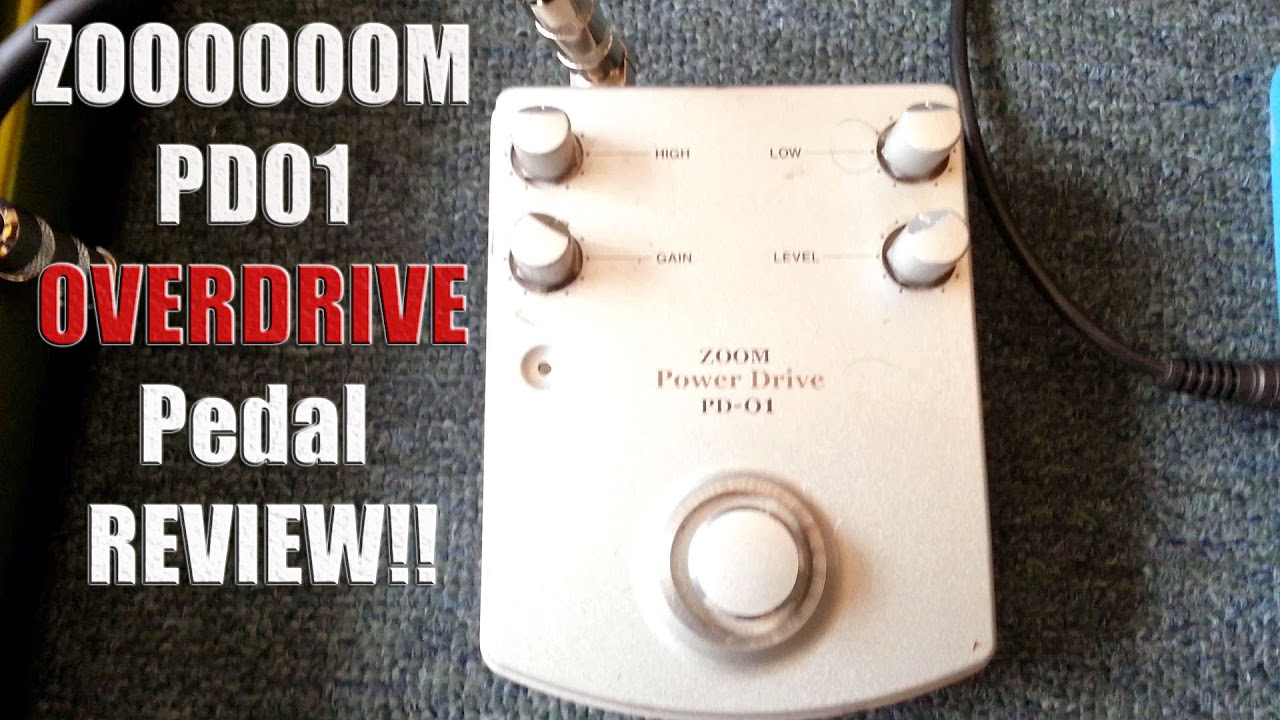 ZOOM Power Drive PD-01 ギターエフェクター ZOOM Power Drive PD-01