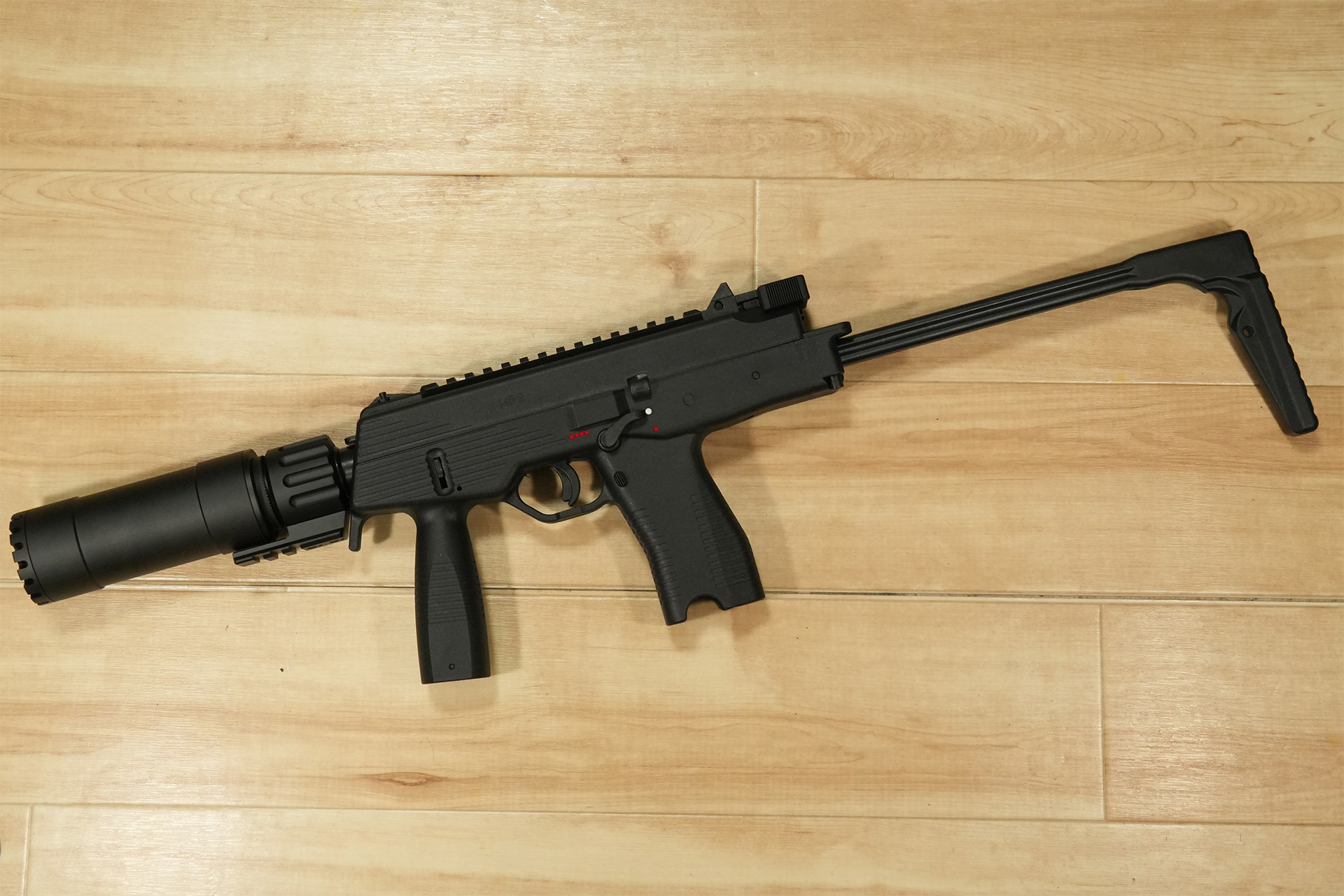 MARUYAMA MP9 GBB マガジン4本付 刻印有 MARUYAMA MP9 GBB マガジン4本