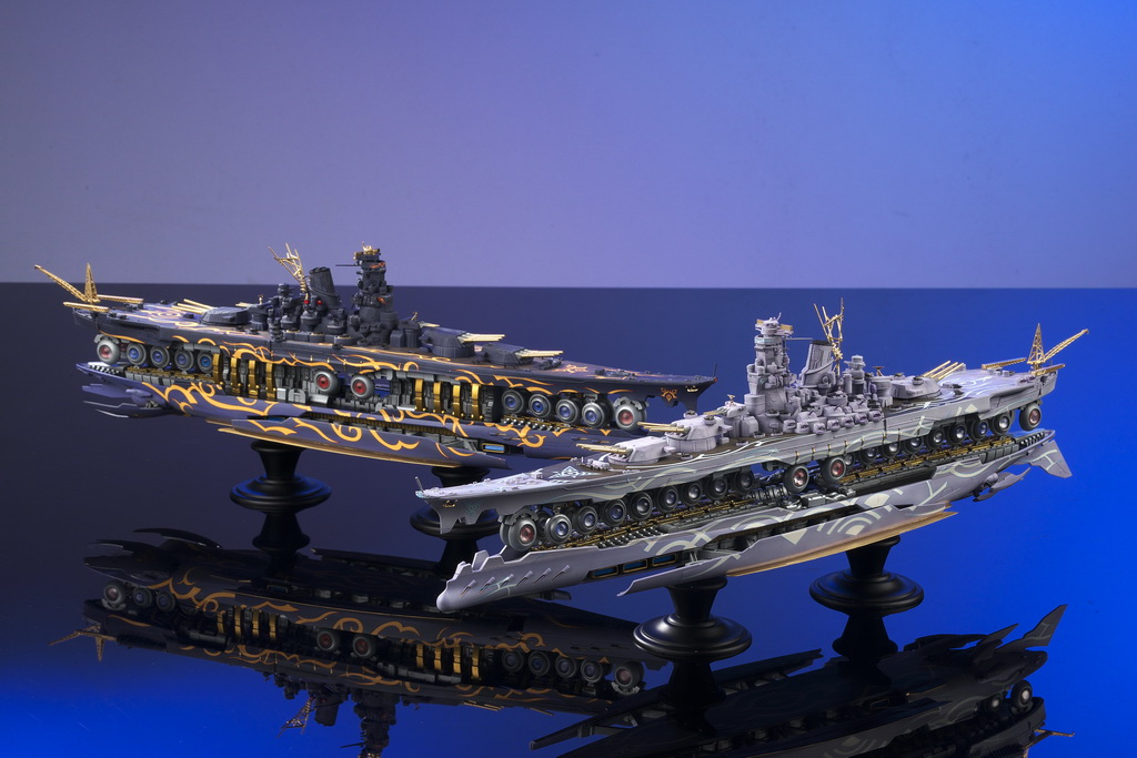 RCベルグ『蒼き鋼のアルペジオ』ヤマトとムサシ改造キット – ホビー