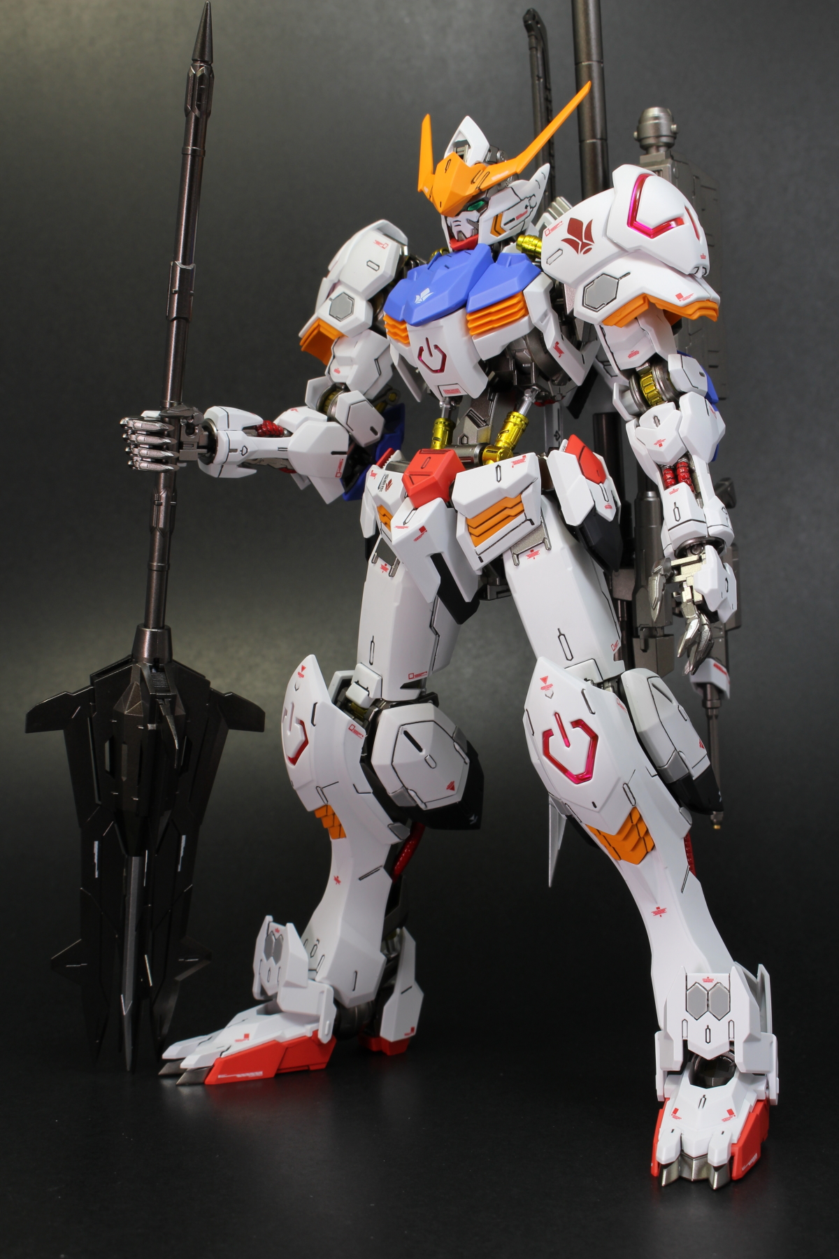 MGバルバトス MGヴィダール全塗装完成品！ MG ガンダムヴィダール 塗装