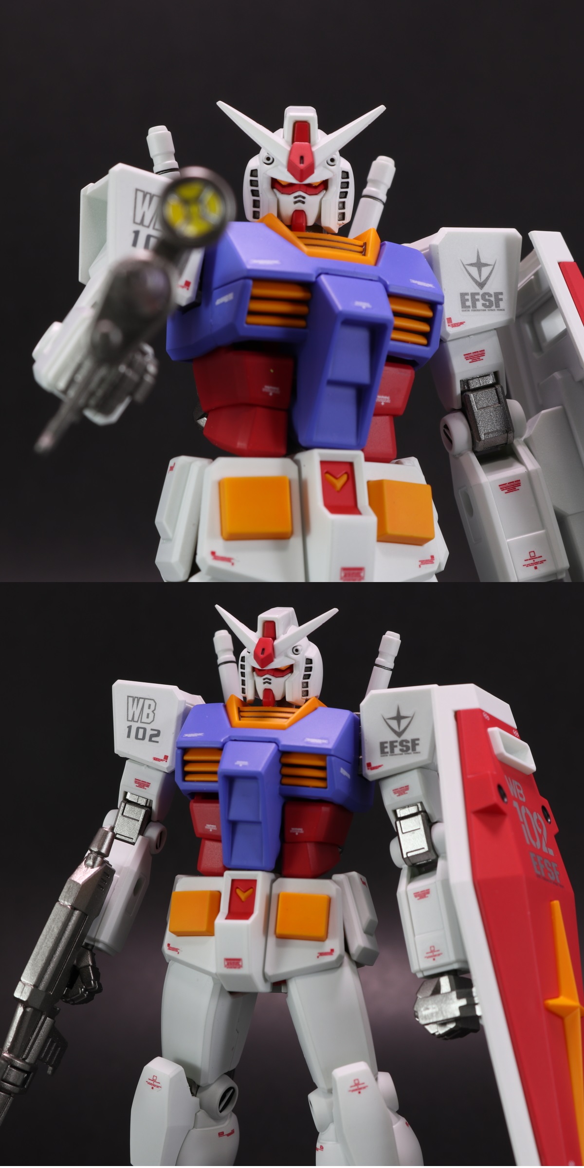 EGエントリーグレード RX-78-2ガンダム ガンプラ 全塗装 塗装済 完成品