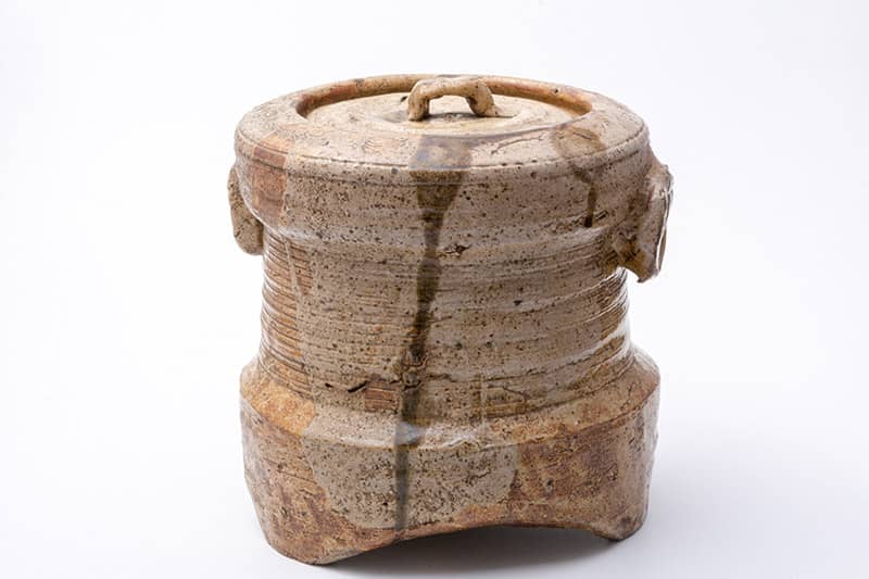 美濃伊賀耳付水指（桃山時代） | 小山美術