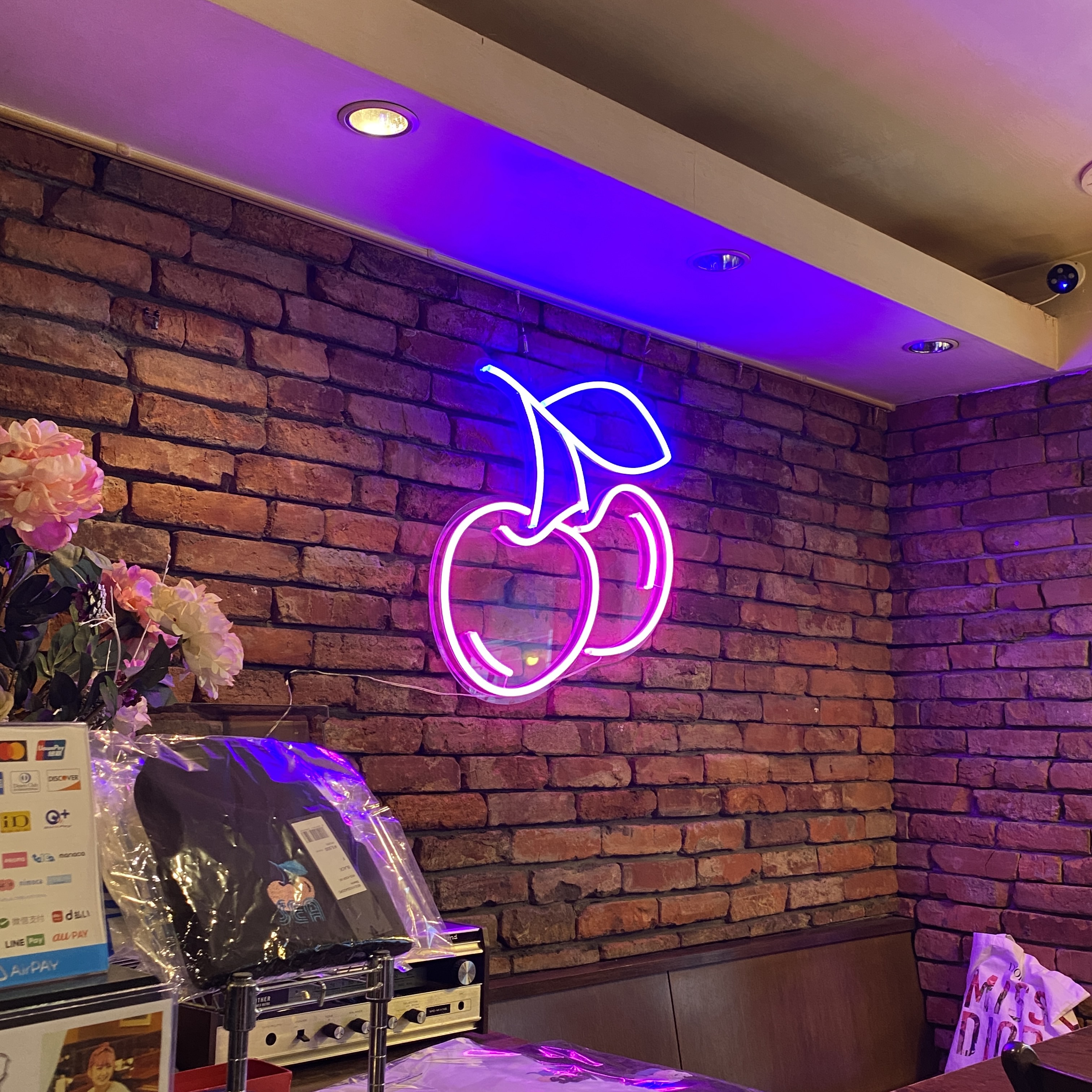 美品 不純喫茶ドープ 屋外用電光看板 Fujun Kissa DOPE | terminal Inc.