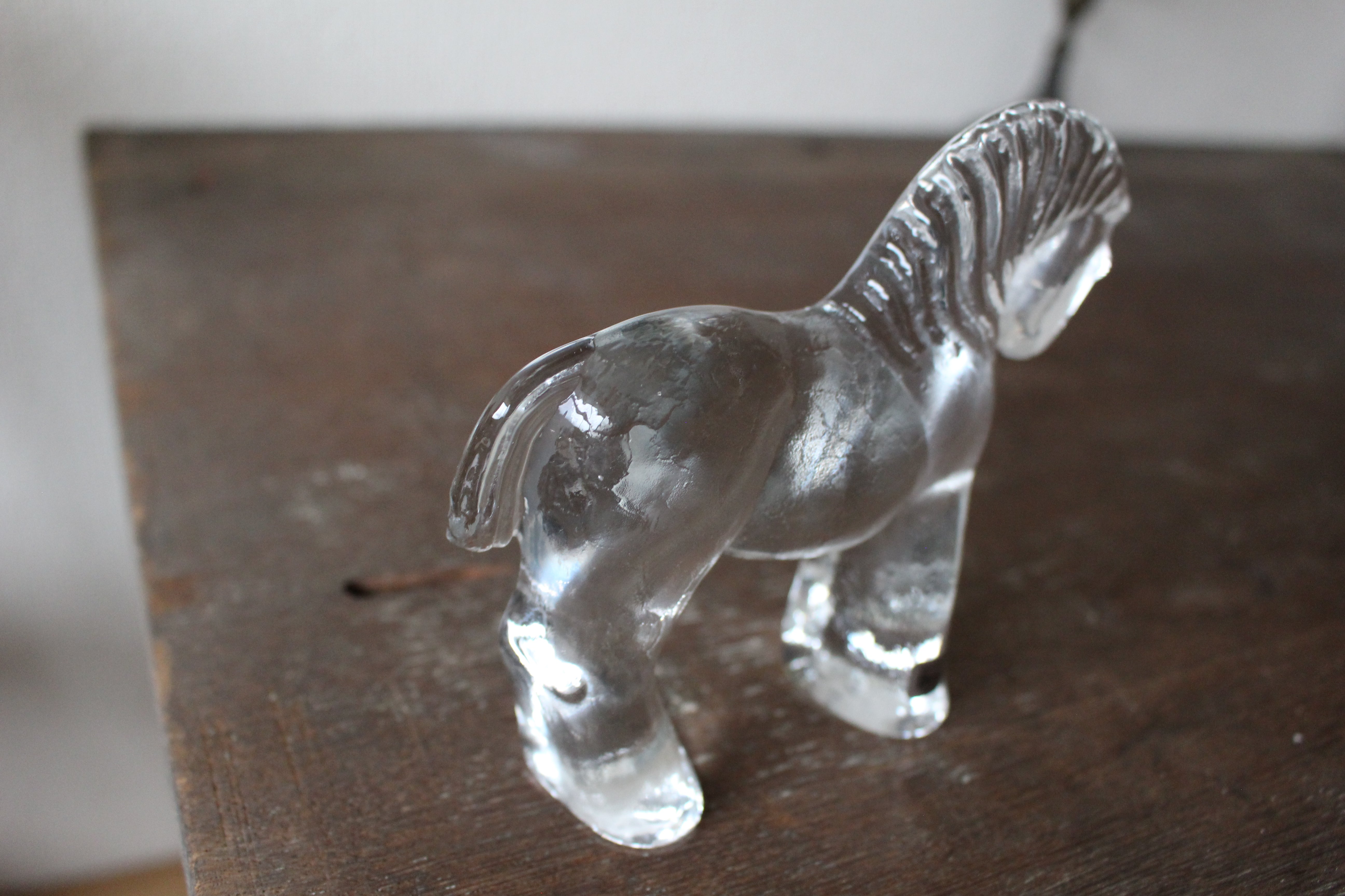 Kosta Boda (コスタボダ) / Zoo / 馬 ガラスオブジェ（箱付き） – Imaya