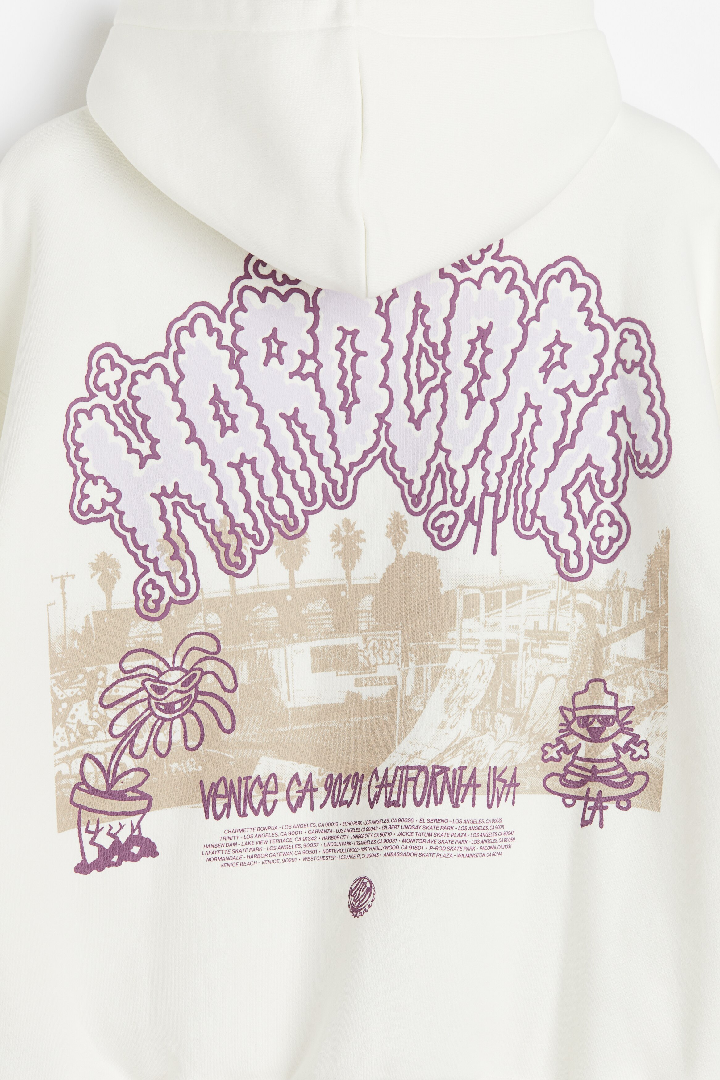 p(R)ojectR® Circle Motif Hoodie ホワイトL 【公式通販】