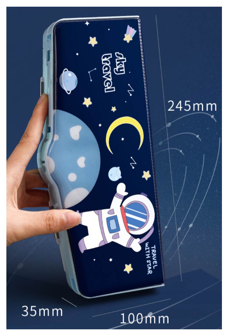 楽天市場】筆箱 男の子 両面開きペンケース キャラクター ペン ケース