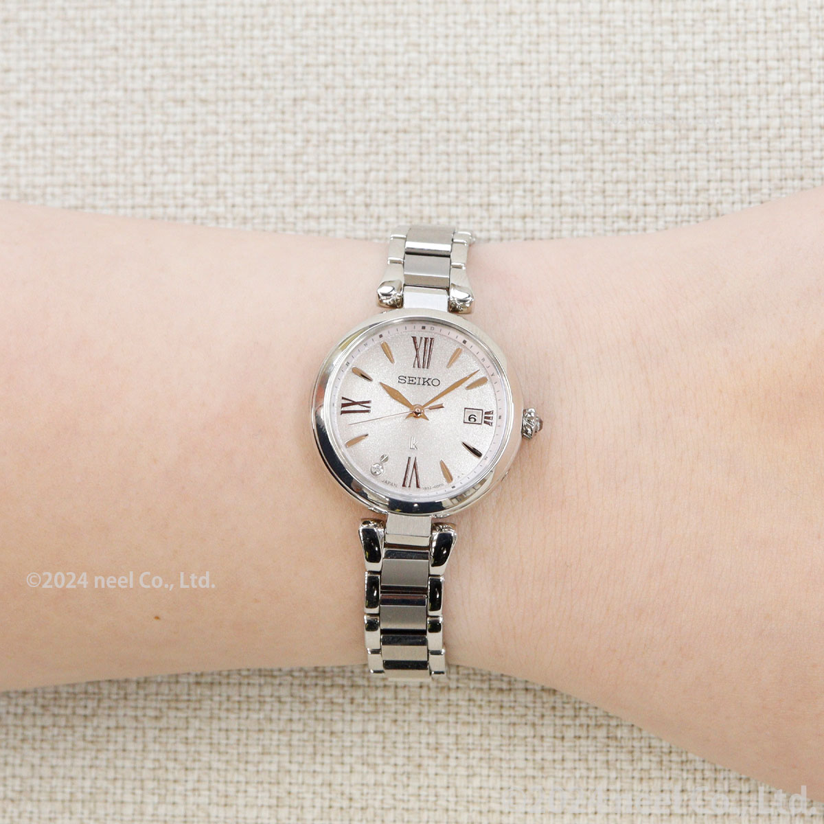 セイコー SEIKO ルキア レディース 腕時計 稼働 電波ソーラー s2208