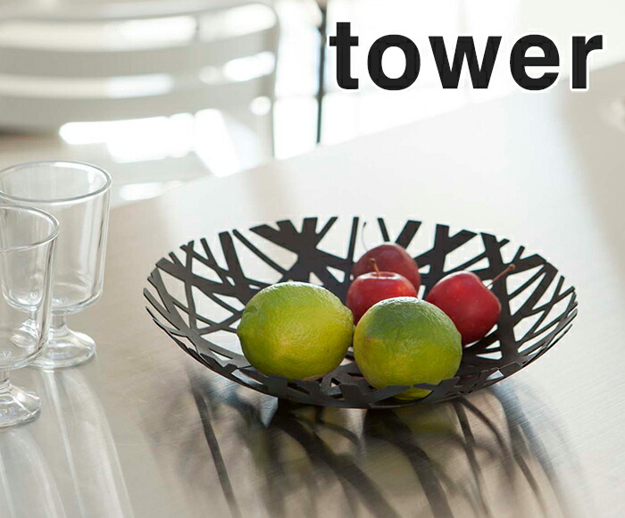 楽天市場】[ フルーツボール タワー ] ホワイト ブラック 2497 2498