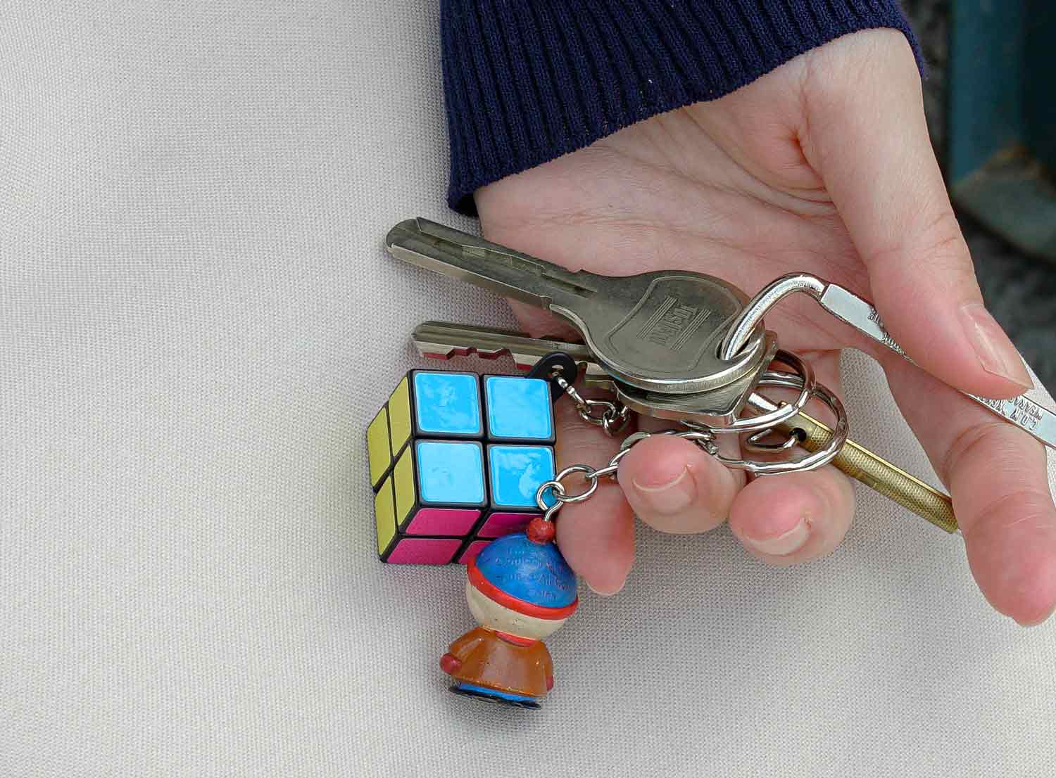 HIGHTIDE ハイタイド | マジックキューブ キーホルダー（リフレクター