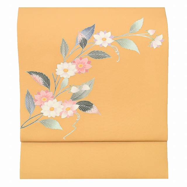 SALE 2/6 12時～☆20%OFF／名古屋帯 帯 仕立て上がり 正絹 九寸 小紋