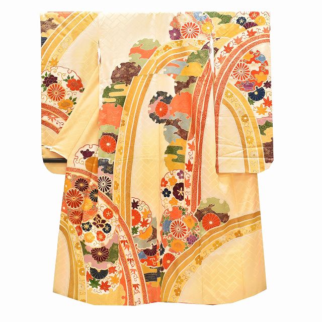 SALE 2/6 12時～☆20%OFF／振袖 長襦袢 セット 正絹 リサイクル着物