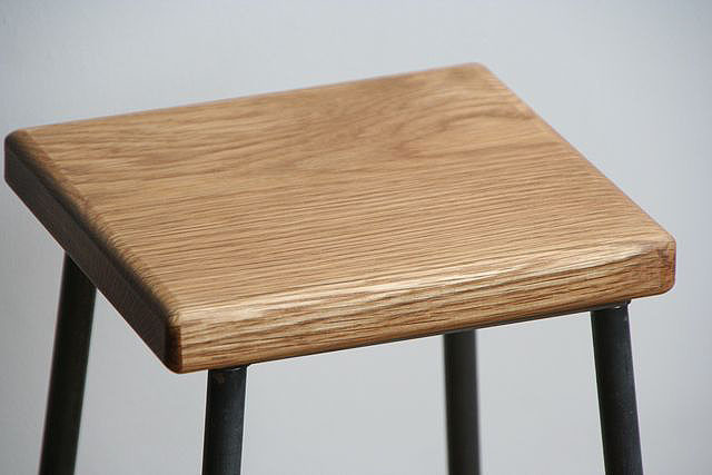 楽天市場】【国内生産/オーダーメイド可能】スツール 木製 アイアン