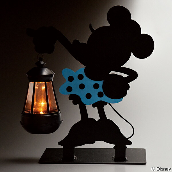 楽天市場】ソーラーライト ミニーマウス LEDライト 光センサー付き