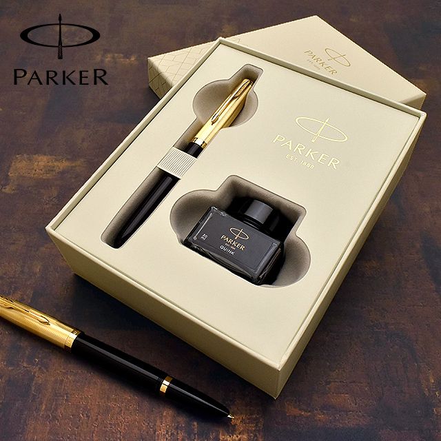 未使用.非売品 PARKER 万年筆 & Quinkインク セット 【公式通販】