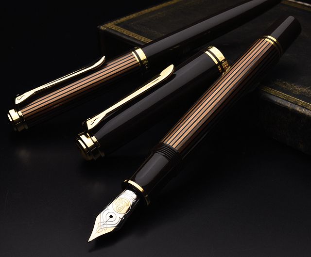 楽天市場】万年筆 ペリカン 特別生産品 スーベレーン800 ブラウン