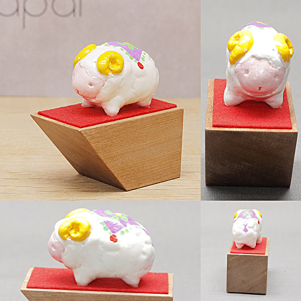 楽天市場】【一点物】 干支の置物 かわいい マスコット 十二干支セット