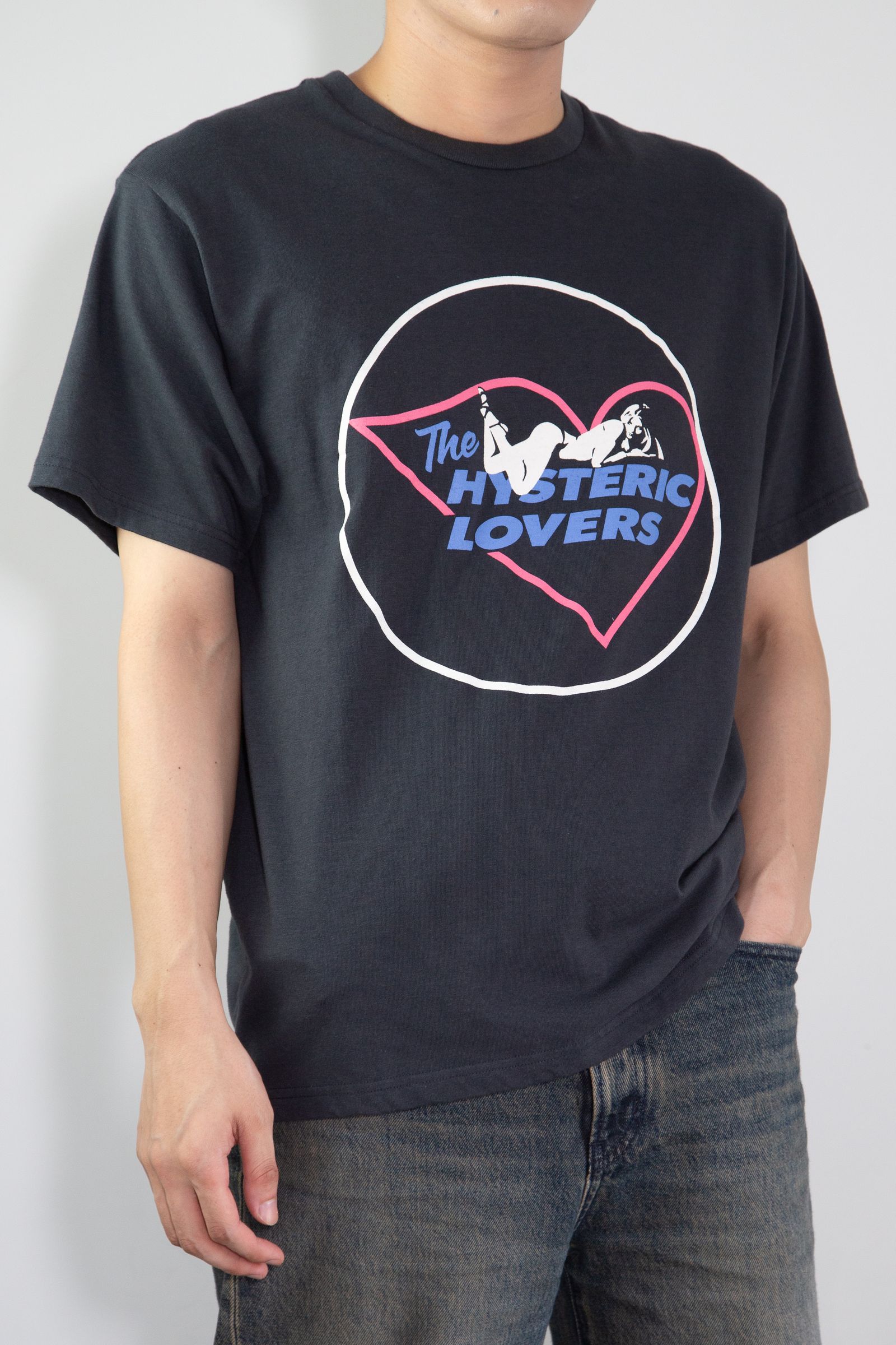 HYSTERIC GLAMOUR - HYSTERIC LOVERS Tシャツ / ブラック | Tempt
