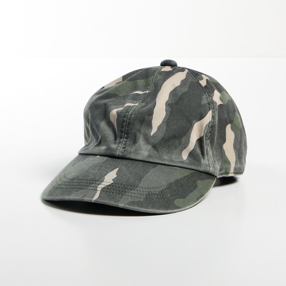 KAMIYA - Camouflage Cap - KHAKI / ベースボールキャップ / G13AC080