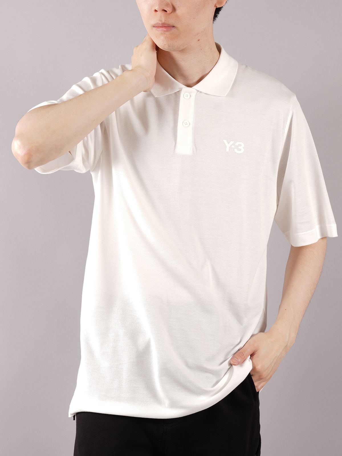 Y-3 - ラスト1点 / M CLASSIC PIQUE POLO / クラシック ポロシャツ