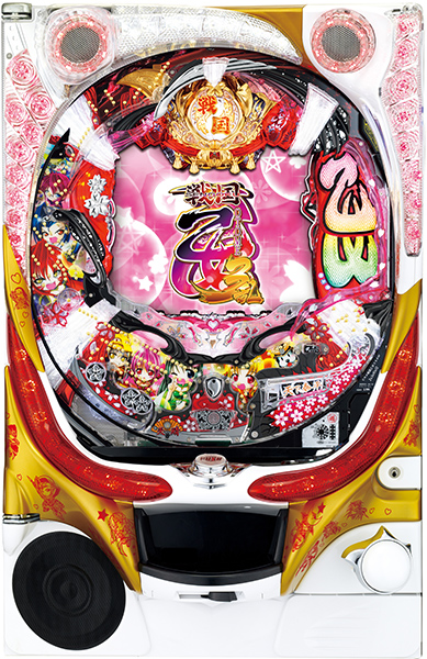 パチンコセル P戦国乙女5 甘デジ 9AU1 中古 平和 無加工 王者枠