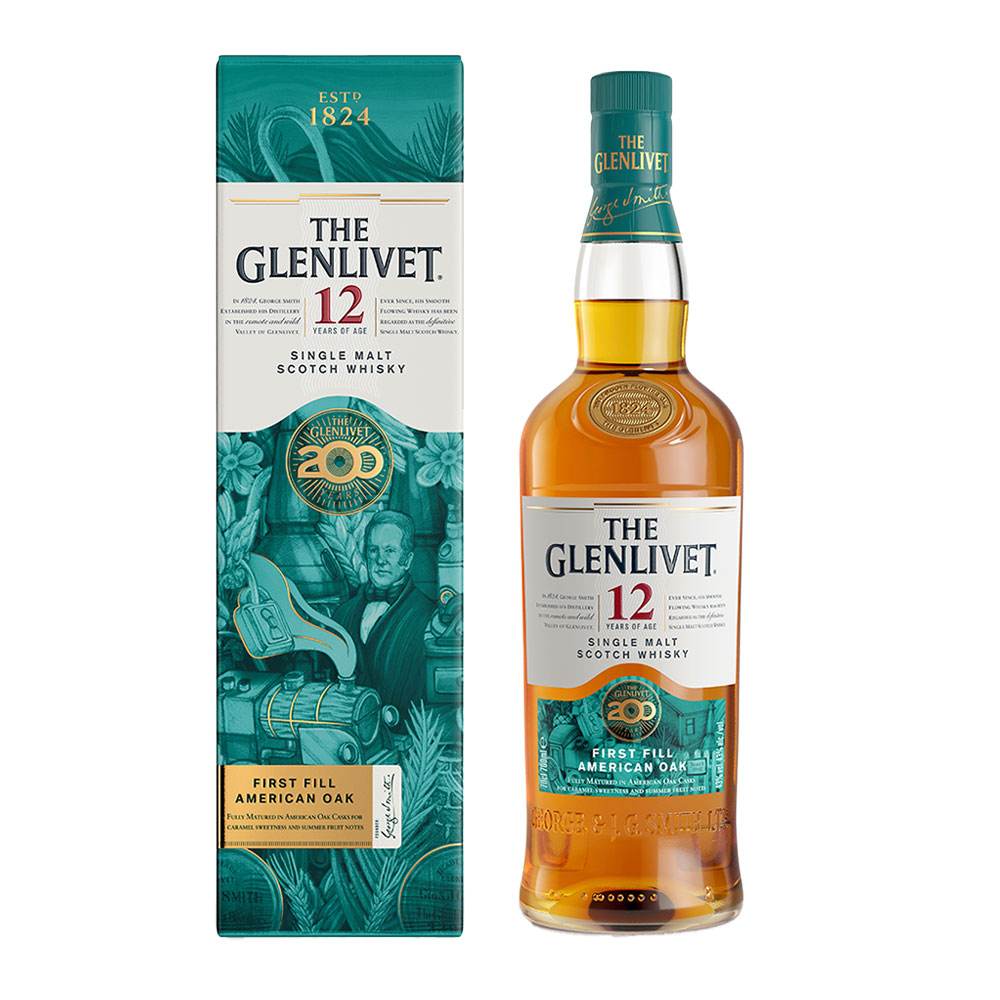 ザ・グレンリベット 12年 200周年記念 限定ボトル 700ml