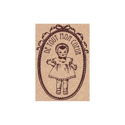 東京アンティーク スタンプ プリンセスラベル B5035P-L | 文具百貨