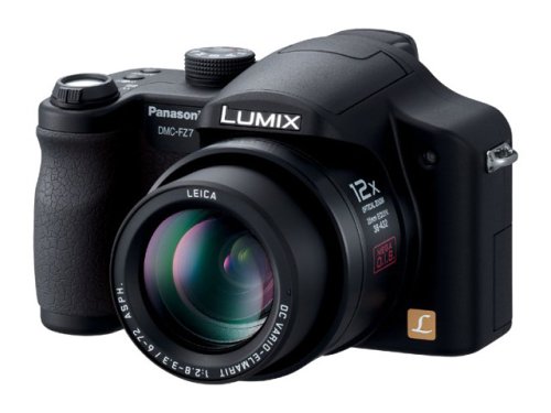Panasonic LUMIX DMC-FZ7-K 12.4 MP Digital Camera Black Japanese