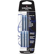 Amazon | SHEAFFER シェーファー カートリッジインク ブルー 96320 5本