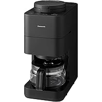 Amazon | パナソニック コーヒーメーカー 全自動 ミル付き 沸騰浄水