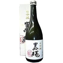 Amazon.co.jp: 十四代 黒縄 大吟醸 720ml : 食品・飲料・お酒